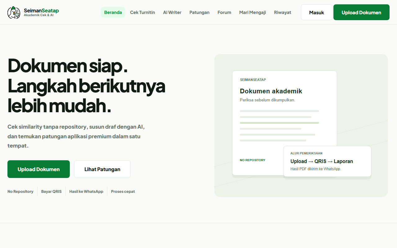 Cek Turnitin